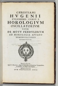 Yazarın Christiaans Huygens (1629-95), Paris: F. Muguet by French School