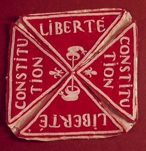 İlk Fransız Cumhuriyeti “Liberte Anayasası”nın Rozeti by French School