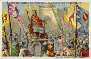 Baldwin IX, Flanders Kontu, 1204