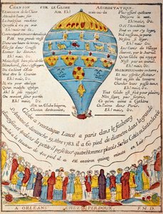 Balon uçuşu: Montgolfier kardeşlerin 19 Ekim 1783