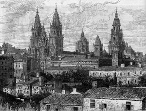 Barok sanat: Santiago de Compostela Katedrali