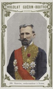 Barrere, büyükelçi a Roma (renkli fotoğraf) by French School