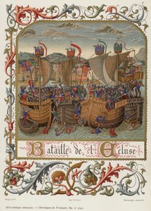 Kilit Savaşı (chromolitho) by French School