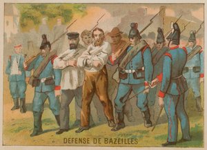 Bazeilles Savaşı by French School
