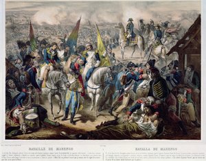 Marengo Savaşı 14 Haziran 1800 by French School