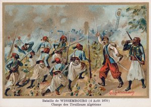 Wissembourg Muharebesi, Cezayir Avcı Erlerinin Hükmü by French School