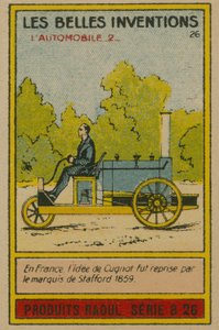 Güzel icatlar kartı, otomobil by French School