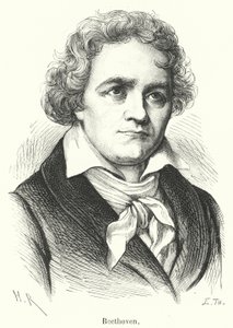 Beethoven (gravür) by French School
