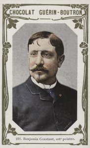 Benjamin Constant, ressam (renkli fotoğraf) by French School