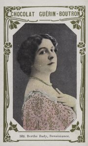 Berthe Bady, Rönesans (renkli fotoğraf) by French School
