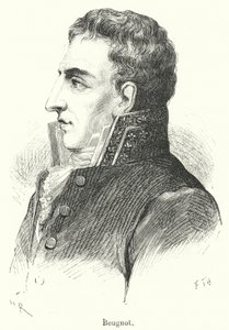 Beugnot (gravür) by French School