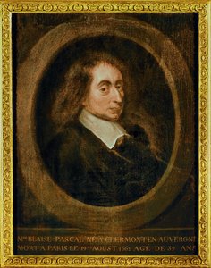 Blaise Pascal ... (tuval üzerine yağlıboya) by French School