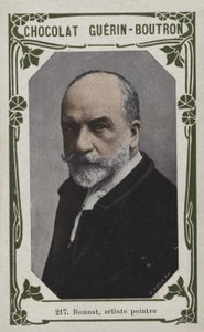 Bonnat, ressam (renkli fotoğraf) by French School