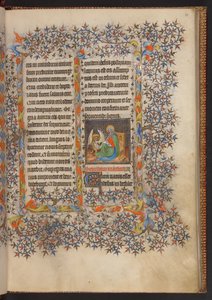 Saat Kitabı, Add MS 32454 f.11r, Fransa by French School