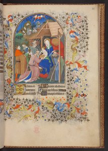 Saatler Kitabı, Add MS 32454 f.35r, Fransa by French School