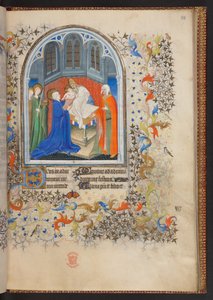 Saat Kitabı, Add MS 32454 f.38r, Fransa by French School