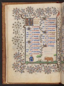 Çalışma Saatleri Kitabı, Add MS 32454 f.3v, Fransa by French School