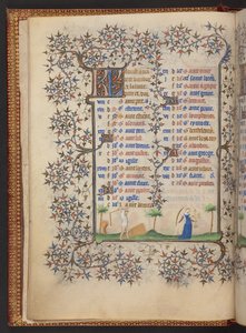 Çalışma Saatleri Kitabı, Add MS 32454 f.5v, Fransa by French School