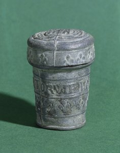 Orvietan için kutu (kurşun) by French School