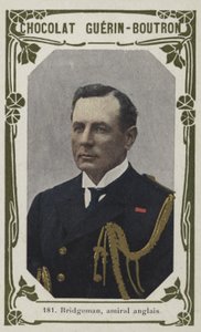 Bridgeman, İngiliz amiral (renkli fotoğraf) by French School