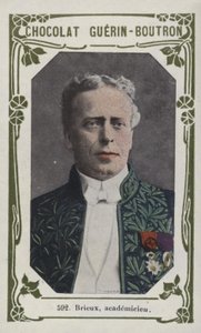 Brieux, akademisyen (renkli fotoğraf) by French School