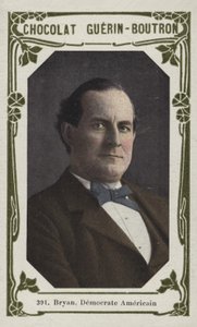 Bryan, Democrate Americain (renkli fotoğraf) by French School