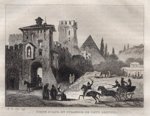 Caius Cestus Piramidi ve Roma