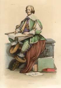 Callot (renkli gravür) by French School