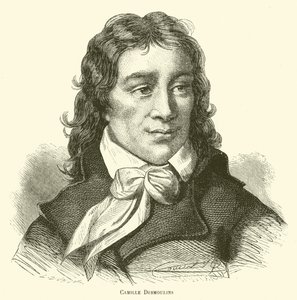 Camille Desmoulins (gravür) by French School
