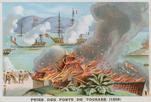 Tourane kalelerinin ele geçirilmesi, 1859 by French School
