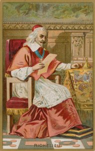 Kardinal Richelieu by French School