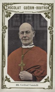 Kardinal Vanutelli (renkli fotoğraf) by French School