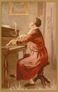 Carl Maria von Weber, Alman besteci