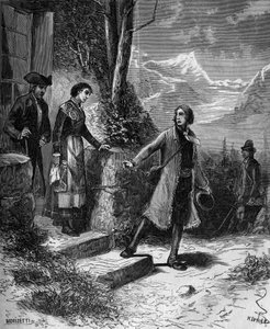 Carl Von Linne doğa bilimci ve İsveçli yazar (1707 - 1778) nişanlısını İngiltere ve Hollanda