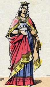 Carolingian hanedanı: Portre Adelaide d