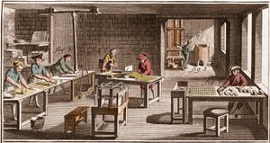 Cartier - Oyun Kartları İmalatı - “” The Grande Encyclopedia veya Dictionnaire Raisonne des Sciences, des Arts et des Metiers”” (Ansiklopedi veya Bilimler, Sanatlar ve Meslekler Sözlüğü) Denis Diderot (1713-1784) ve Jean d