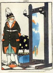 La Baionette dergisinin 29 Mart tarihli April Fools Day (Poisson dAvril) sayısından Paris