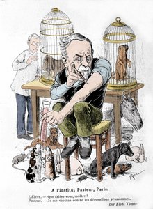 Kuduza karşı aşının mucidi bilim adamı Louis Pasteur