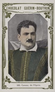 Caruso, lOpera tarafından (renkli fotoğraf) by French School