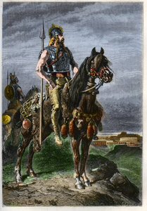 Cavalier Gaulois - Antik Roma İmparatorluğu