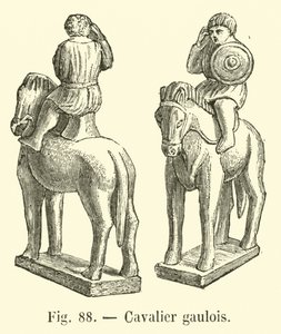 Galyalı atlı by French School