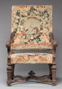 Sandalye, üretici Savonnerie Fabrikası, 1717
