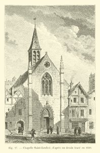Saint-Leufroy Şapeli; 1680