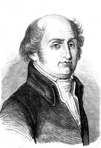 CharlesGilbert ROMME (1750-1795), Fransız matematikçi, devrimci ve politikacı. Gravür 1868 by French School