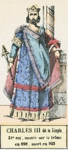 Charles III dit le Simple, 31. kral, 898