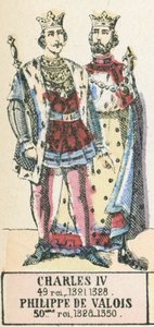 IV. Charles, 49 kral by French School