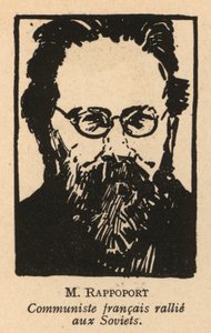 Charles Rappoport, Litvanya doğumlu Fransız komünist politikacı (lito) by French School