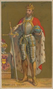 Charles V, Kutsal Roma İmparatoru (1500-1558) by French School
