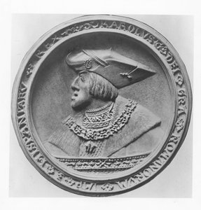 Charles V, Kutsal Roma İmparatoru (ahşap) by French School