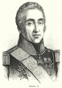 Charles X (gravür) by French School